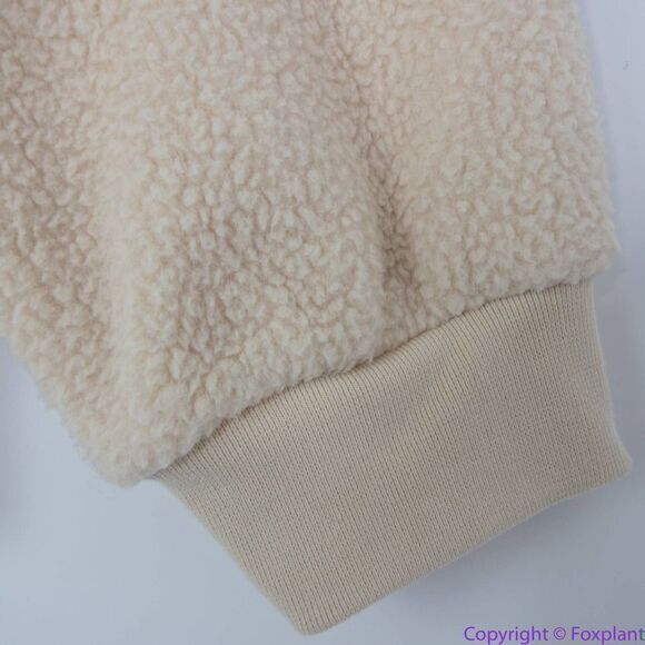 NEW Madewell (Re)sourced Fleece Hooded Zip Jacket, M, NB514 - Picture 9 of 16